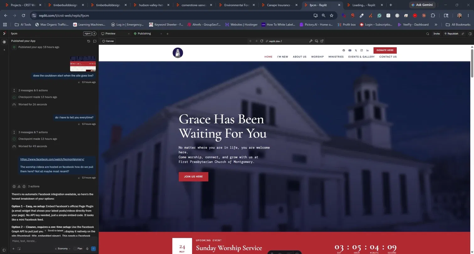 First Presbyterian Church of Montgomery website