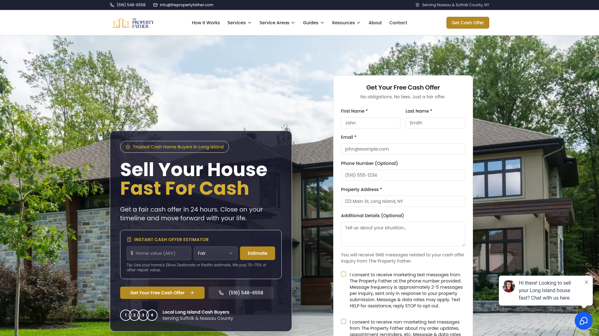 The Property Father website